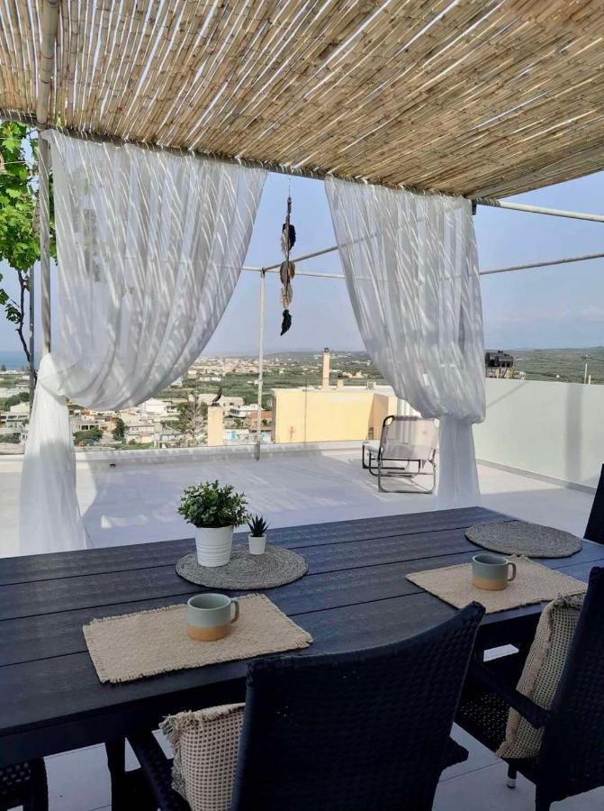 The Serene Veranda With Breathtaking Views Kolimvárion Exterior foto