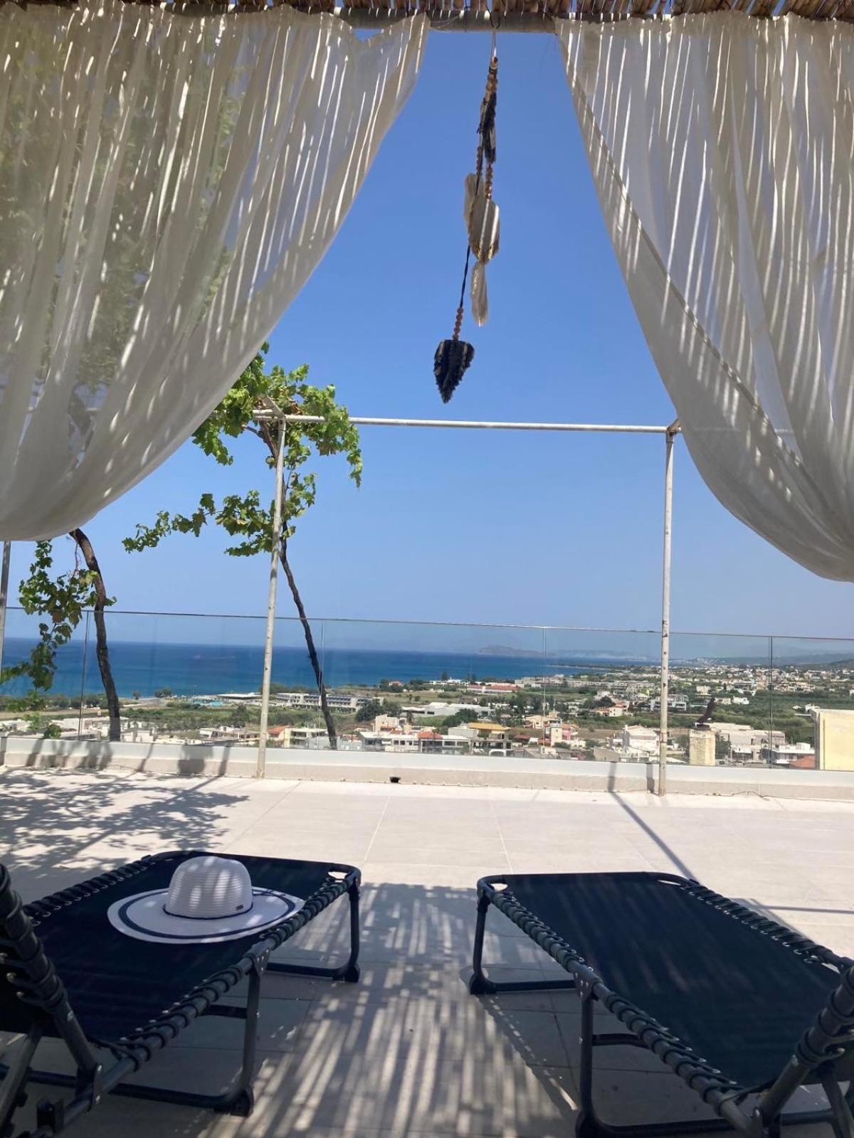The Serene Veranda With Breathtaking Views Kolimvárion Exterior foto